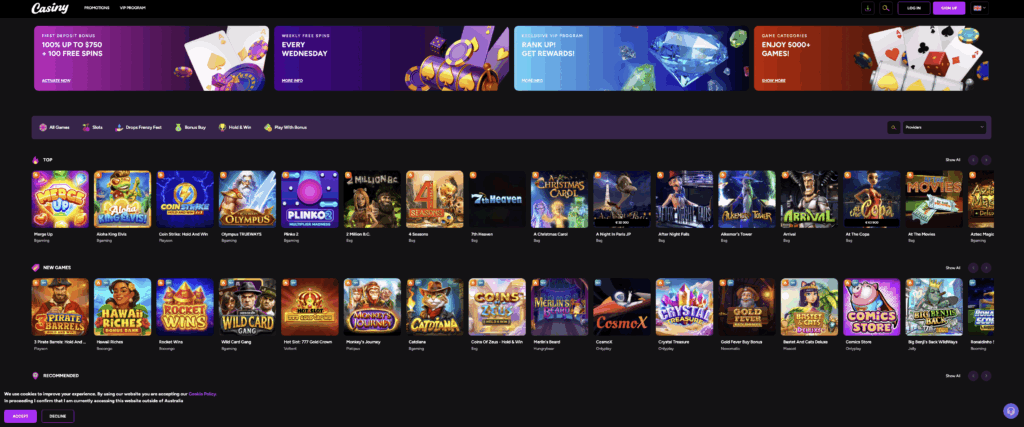 Discover the Thrills of Casiny Casino Your Ultimate Gaming Destination