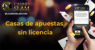 Casas de apuestas sin licencia