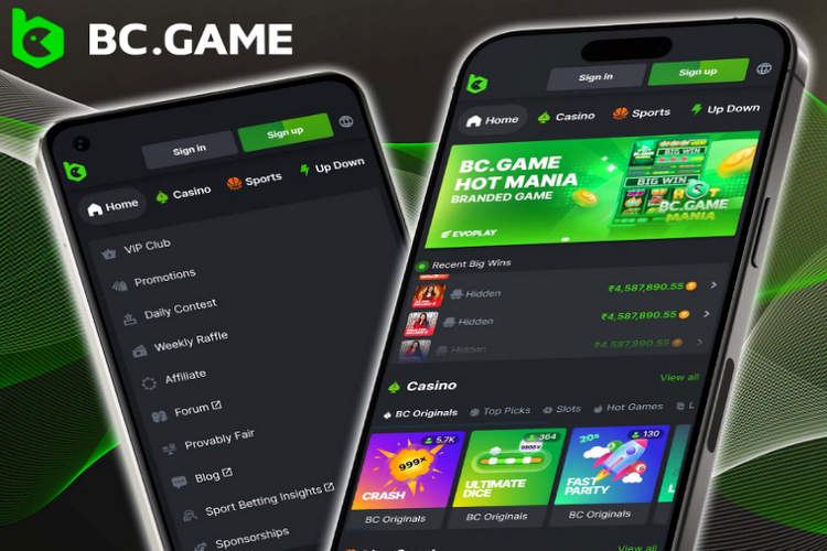 BC Game Mobilā Lietotne BC Game Mobilā Lietotne