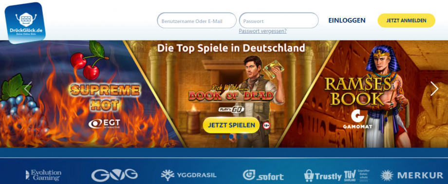 drück glück Ein moderner Blick auf Online-Spielhäuser und Spielvergnügen