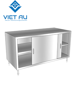 BÀN TỦ CỬA LÙA 3 TẦNG