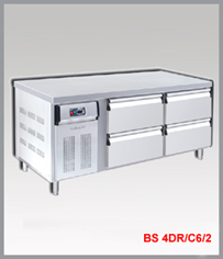BÀN LẠNH 4 HỘC KÉO Berjaya BS 4DR/C6/2
