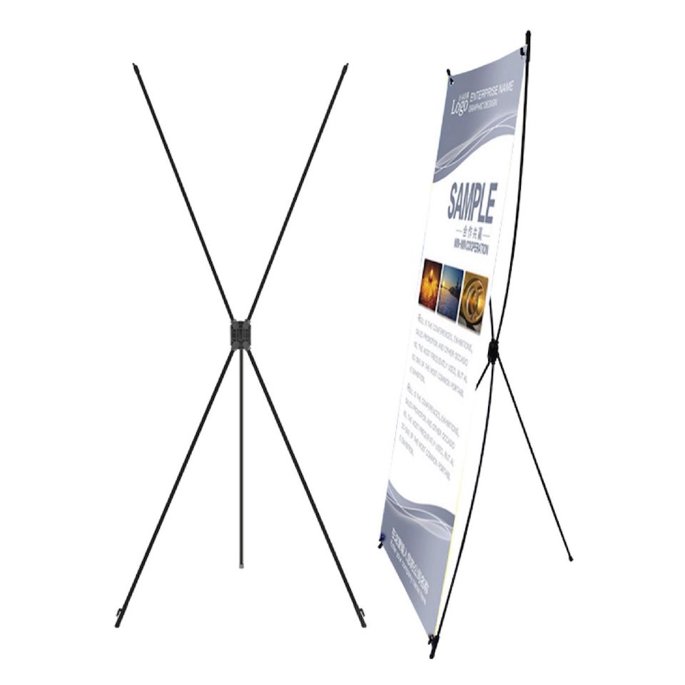 In Chân Standee X (0.8x1.8m) Giá Rẻ nhất Nha Trang