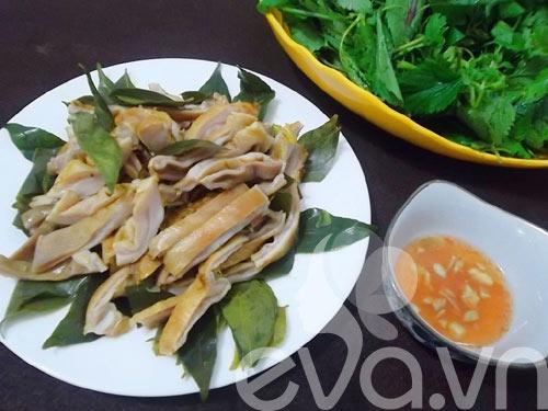 Các món hấp lá mắc mật